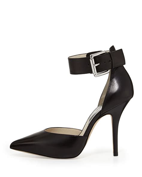 michael kors ankle strap sandals|michael kors t strap pumps.